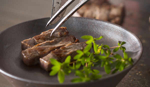 黒毛和牛ステーキ一例