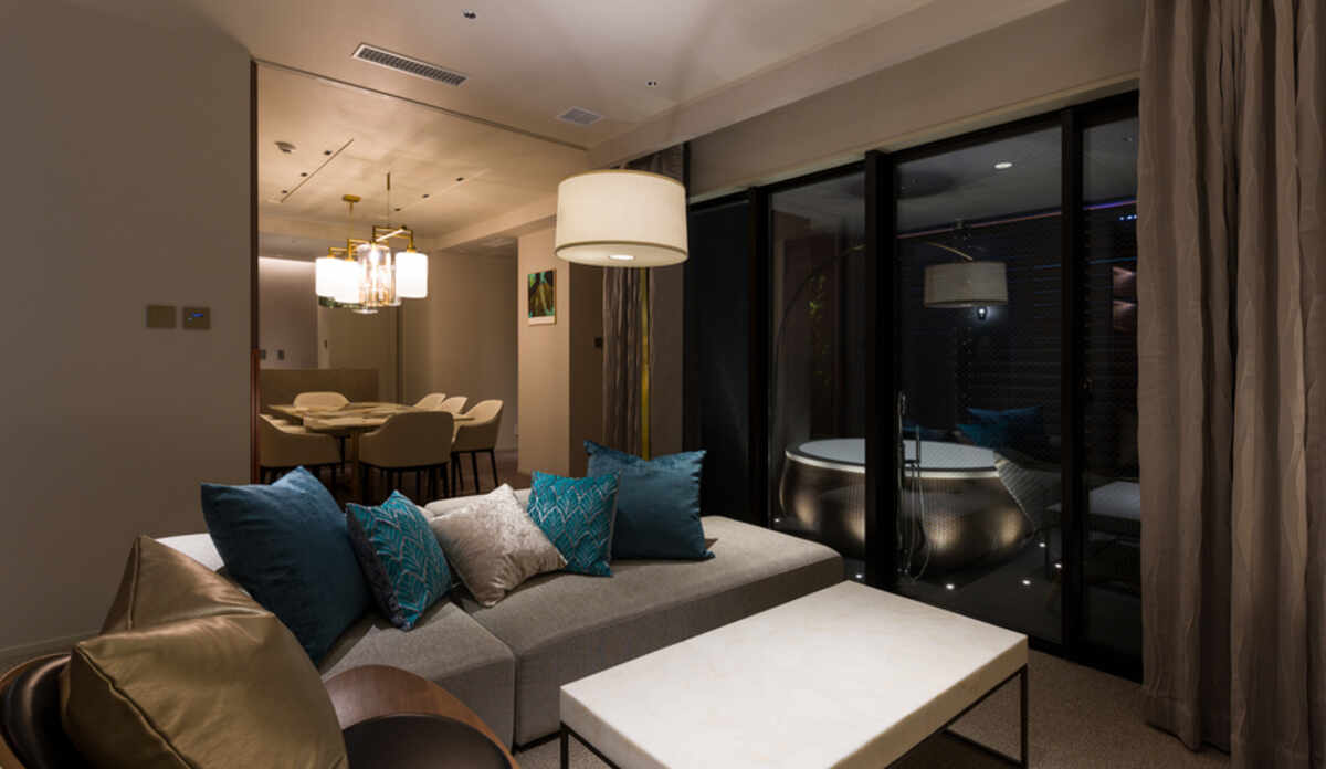 1000枚　☆尺三金銀淡墨まっと☆　藤　業務用　飲食店　ホテル　旅館 新錦江大酒店(ジンジャン タワー ホテル) (Jin Jiang Tower