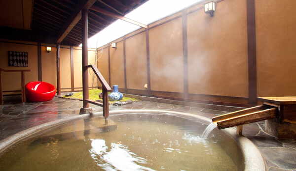 女性露天風呂 琴の湯