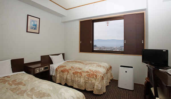 リニューアルされたツインルーム