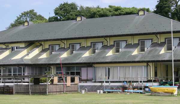 *【外観】当館から見える、夕日が沈む美しい海の景色に感動！