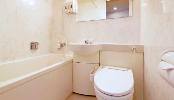 全室にバス・トイレを完備しております。（写真は一例です）