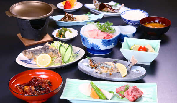 グレードアップ◆清流で育った鰻やお肉を食べたい方にもオススメ！