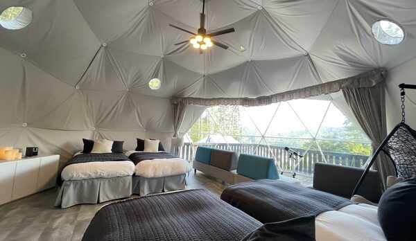 ラグジュアリードームSaturnの内装写真