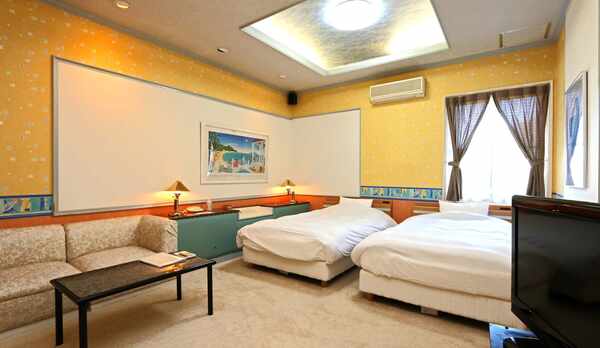 ◆DXツイン◆フォトジェニックで開放的なお部屋！ごゆっくりお寛ぎください