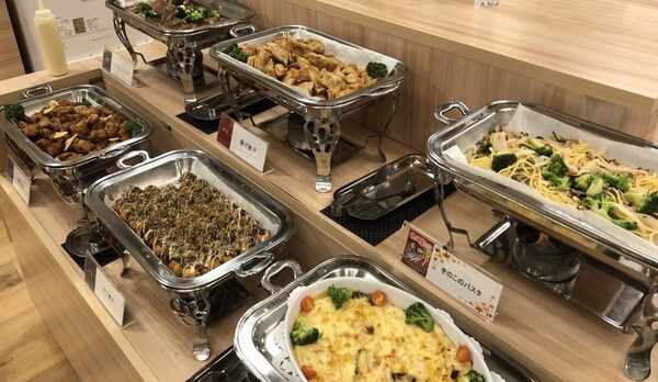 バイキング料理一例