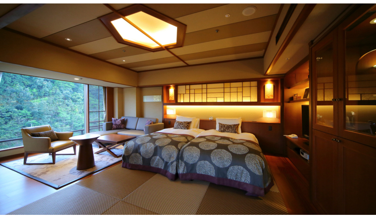 露天風呂客室Bタイプ一例