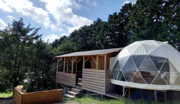 ツードームテント