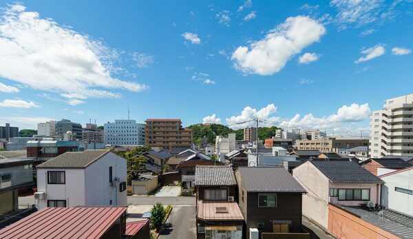 ・【客室からの風景】どのお部屋からも米子の町並みが見えます