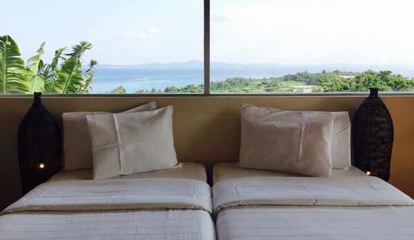 二人だけの絶景ベッド