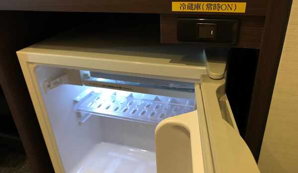 【冷蔵庫】お客様が到着される前から冷えております。