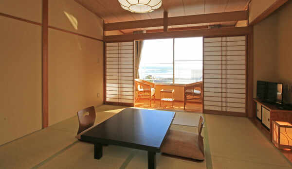 【Stay&Room】宿泊棟二階〜太平洋一望 絶景の和室〜8畳