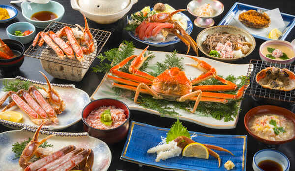 活かに3杯フルコース