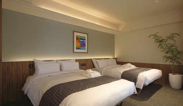 60㎡エグゼクティブスイート寝室