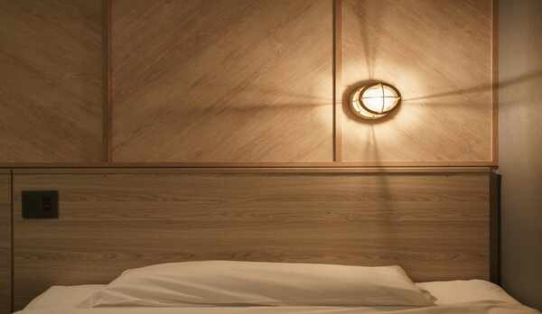 やや暗めの明るさが眠りを誘います