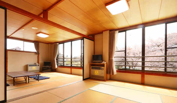 12+15畳二間◆広々空間でおくつろぎいただけます