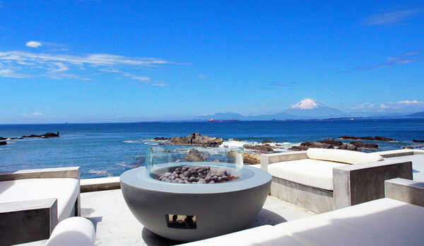 １階テラスより