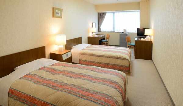 ツインルーム※ベッドの配置は写真と異なる場合がございます。