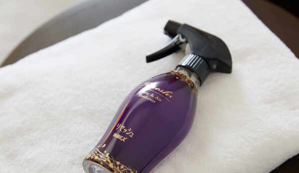 全客室に消臭剤を常備