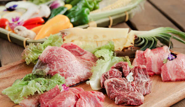 しらさぎ牛と新鮮野菜のBBQ