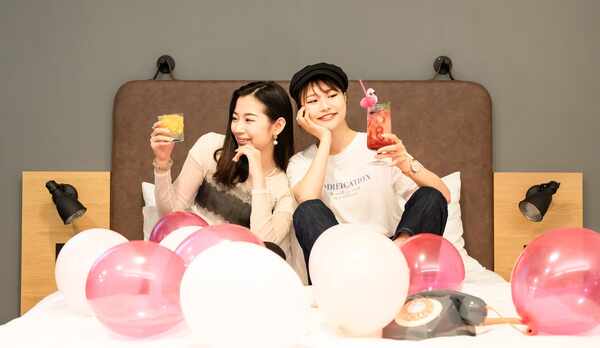 【客室】女子会や女子旅にも最適★