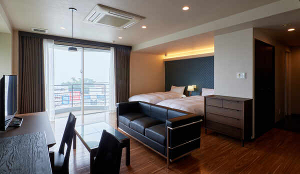 【禁煙】デラックスツインルーム(オーシャンビュー)