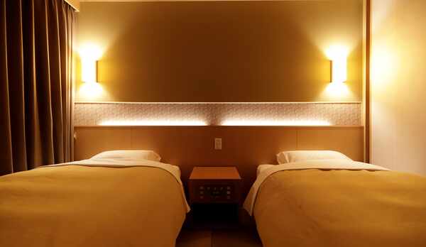 禁煙露天風呂付客室Ａタイプ【和室+寝室（ツイン）】≪客室一例≫