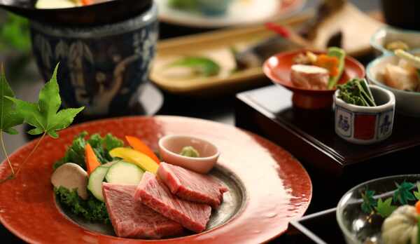 「贅沢ご飯」信州プレミアム牛の陶板焼き