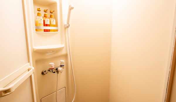 全部屋にトイレシャワー付き