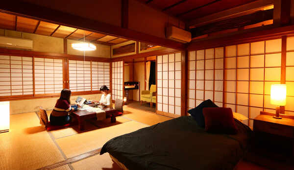 ツイン和室は広々♪お二人でもグループでもご宿泊頂けます♪