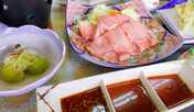 白百合ポークを３県焼肉のタレで