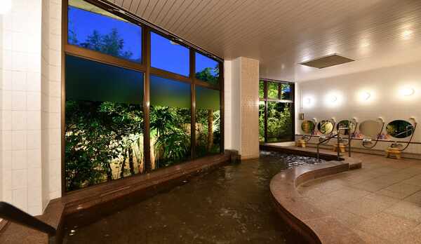 大浴場ライトアップ