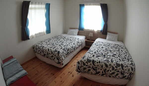 北欧スタンダード貸別荘【洋室ツインセミダンブル】12㎡