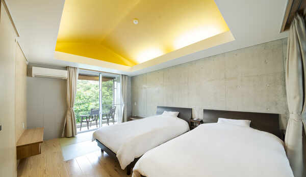 畳部屋入口から