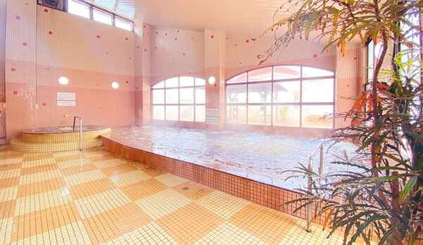 当館自慢の天然温泉は、紅茶のような茶褐色が特徴です。