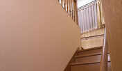 客室へ続く階段