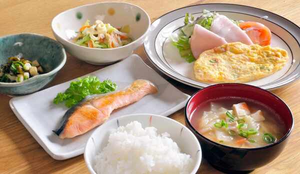 【ご朝食】栄養バランスばっちりの和食日替わりメニュー