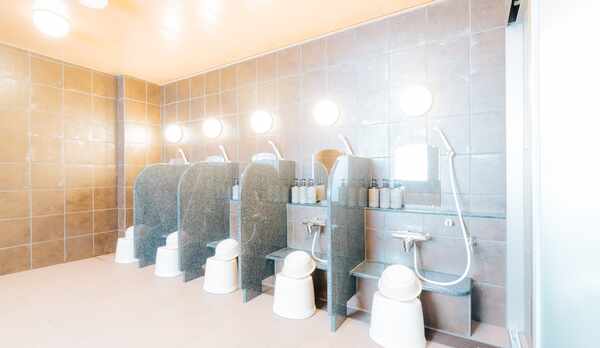 【大浴場】洗い場