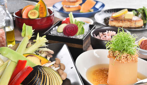 体に優しい信州長野高原野菜たっぷりの会席