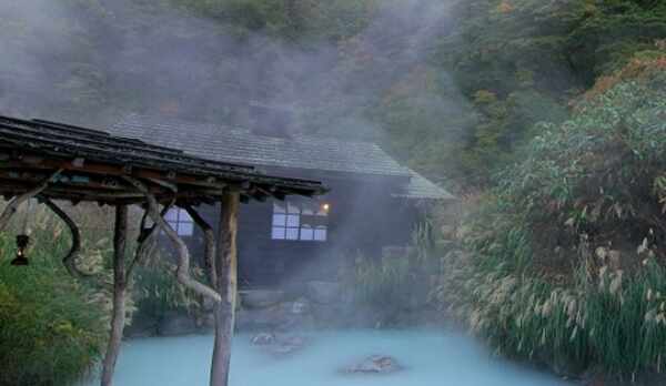 鶴の湯混浴露天風呂