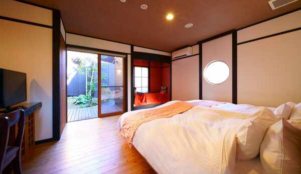 【たたみ３畳・和洋室】〜内湯・露天風呂付離れ〜