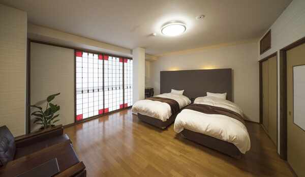 高級ホテルでも使用されているこだわりの寝具でごゆっくりおくつろぎください。