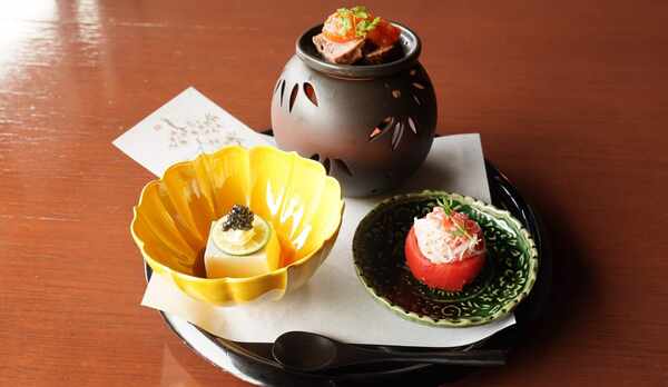 ＜春のお料理＞一品一品美しく。素材の味わいをお愉しみ下さい。