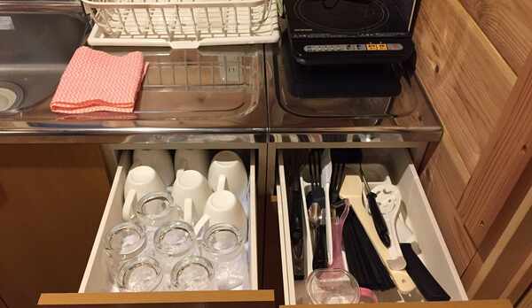 ログハウスーキッチン②