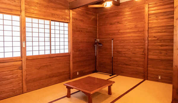 [Bタイプ]和室10.5畳1間+居間（和室と居間、仕切りなし）・間取り例