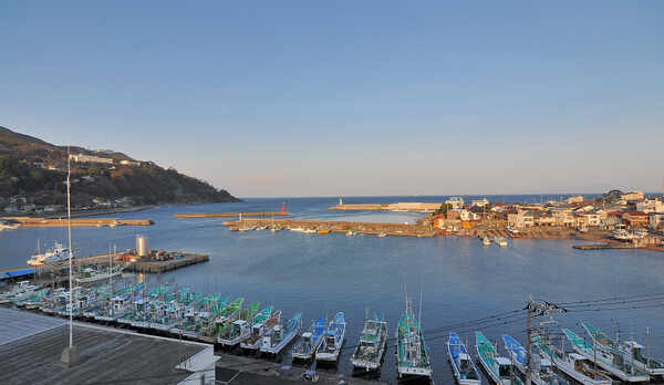 展望温泉からの昼景色