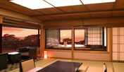 【客室】露天風呂付貴賓室「藤の間」