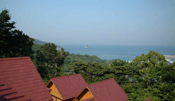 コテージからの眺望