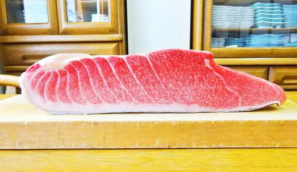 *#【まぐろ】サシがきれいに入った天然本まぐろ♪