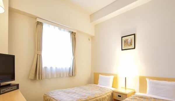 【ツインルーム】ベッドサイズ：100㎝&times;195㎝